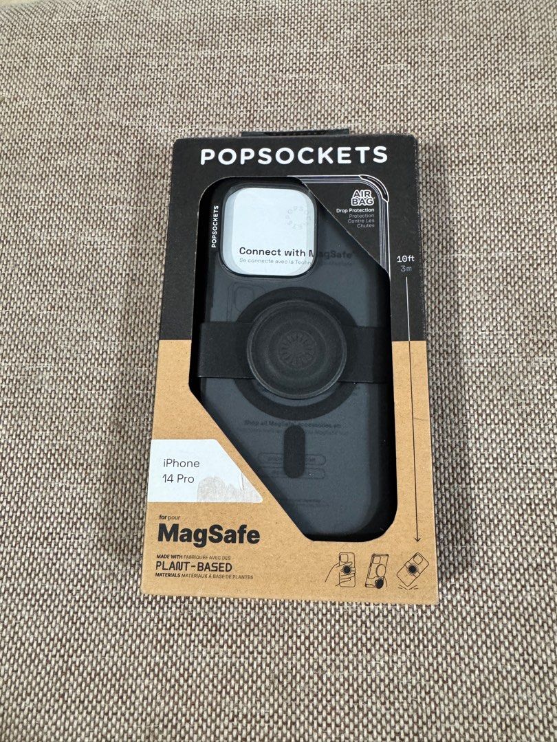 Popsockets case 14pro (Category: Cases & Sleeves) located in Paranaque City. Submitted by tealandsagecloset (Listing ID 1395595597, Image 1). Description: Details: magsafe translucent black color ❗️PLEASE READ BEFORE SENDING A MESSAGE ✅LAST PRICE POSTED ❌NO SWAP ❌NO 🍊CHECKOUT ❗️Make reading a habit.