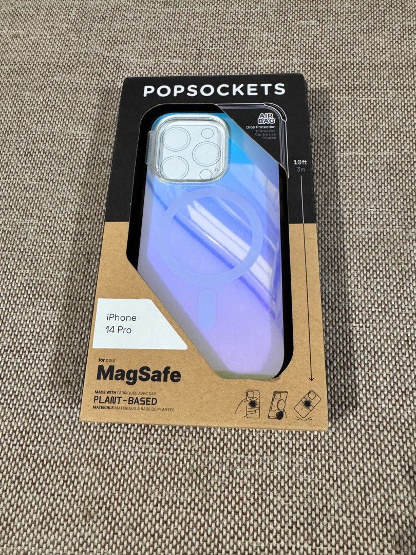 Popsockets case 14pro Iridescent (Category: Cases & Sleeves) located in Paranaque City. Submitted by tealandsagecloset (Listing ID 1395596991, Image 1). Description: Details: -magsafe compatible - iridescent clear -visible scratches -yellowish sides -case only ❗️PLEASE READ BEFORE SENDING A MESSAGE ✅LAST PRICE POSTED ❌NO SWAP ❌NO 🍊 APP CHECKOUT ❗️Make reading a habit .
