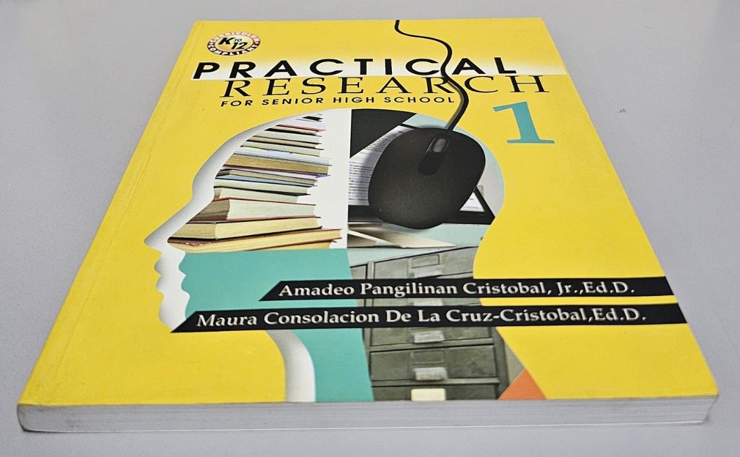 For SHS: Practical Research 1 (by Cristobal) (Category: Textbooks) located in Quezon City. Submitted by the_l1ttlej0ys (Listing ID 1395728025, Image 3). Description: preowned but unused 🥳🥳🥳 copyright 2017 in very good condition (no writings) 3 copies available.