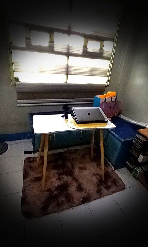 Restock: Study table Office Table Work from home Table (Category: Tables & Sets) located in Taytay. Submitted by decluttering_is_fun_by_dr_a (Listing ID 1375147254, Image 2). Description: aesthetic, white table team kahoy, white wood table. size shown on photo study table working table minimalist bundle with a coffee table for only P700(see last photo).