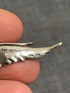 銀色翅膀吊墜 - 和平設計64218456010881110