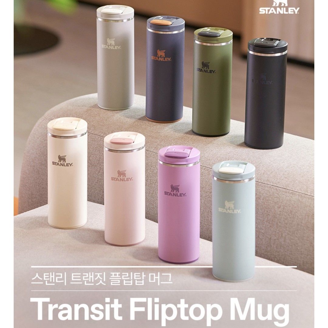 Stanley Transit Fliptop Mug 355ml (Category: Water Bottles & Tumblers) located in Cainta. Submitted by shopchelonline (Listing ID 1395680678, Image 1). Description: Stanley Transit Fliptop Mug 355ml 🛒2,200.00 each(all in) + LSF DP: 50% PAYO RB: 15 days after DP; NETA 💎Pre-order - NO RUSH SHIPPING 💎Korea Pasabuy - NORMAL ETA 💎Colors may vary due to lighting. 💎Availability and price may vary 💎The outer case/box is simply for protecting goods.