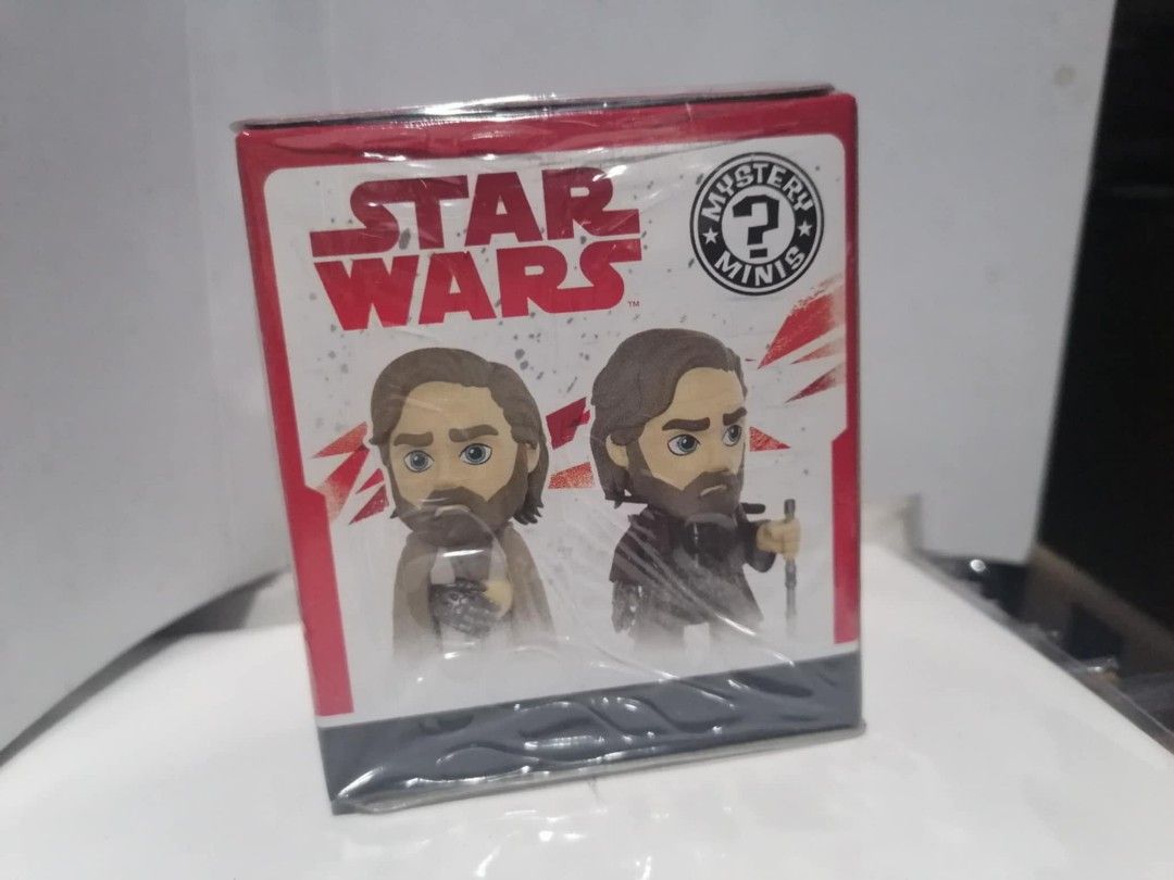 Starwars mini funko figure (Category: Designer & Blind Box Toys) located in Makati City. Submitted by flash2000 (Listing ID 1395606057, Image 1). Description: brandnew and sealed, mini starwars funko, good condition, pick up only thru grab/lalamove.
