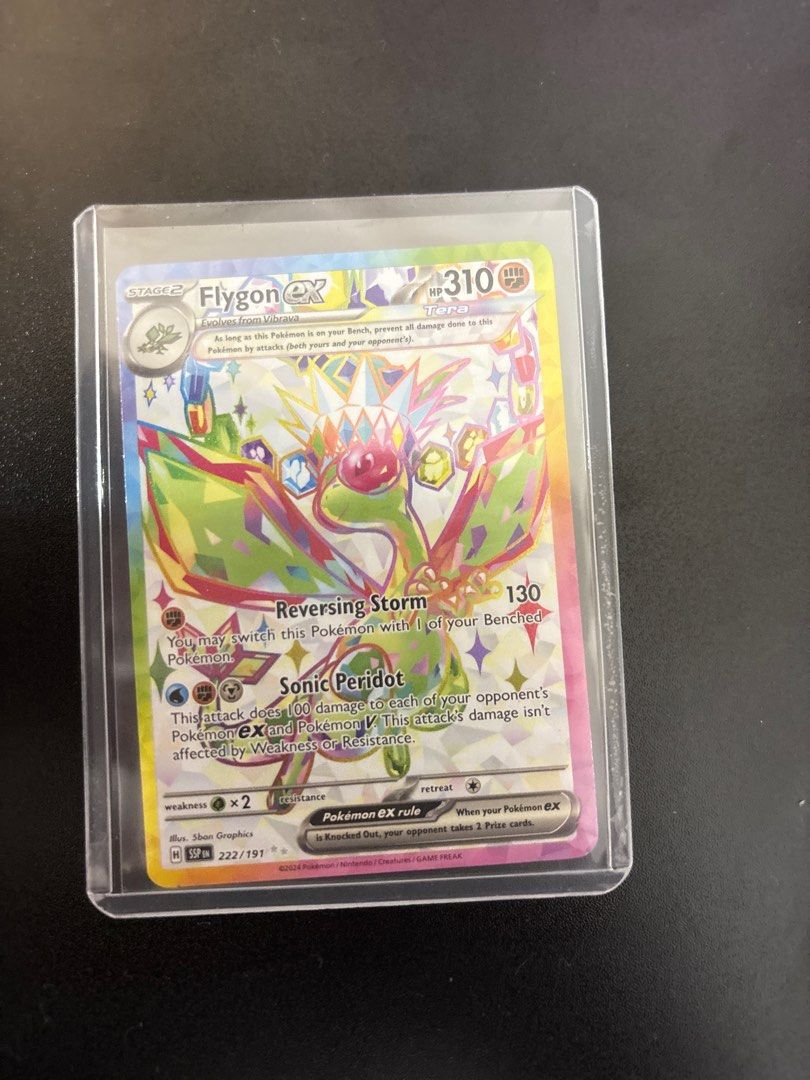 Surging Spark Flygon ex 222/191 - Pokemon TCG, Hobbies & Toys, Toys & Games  on Carousell