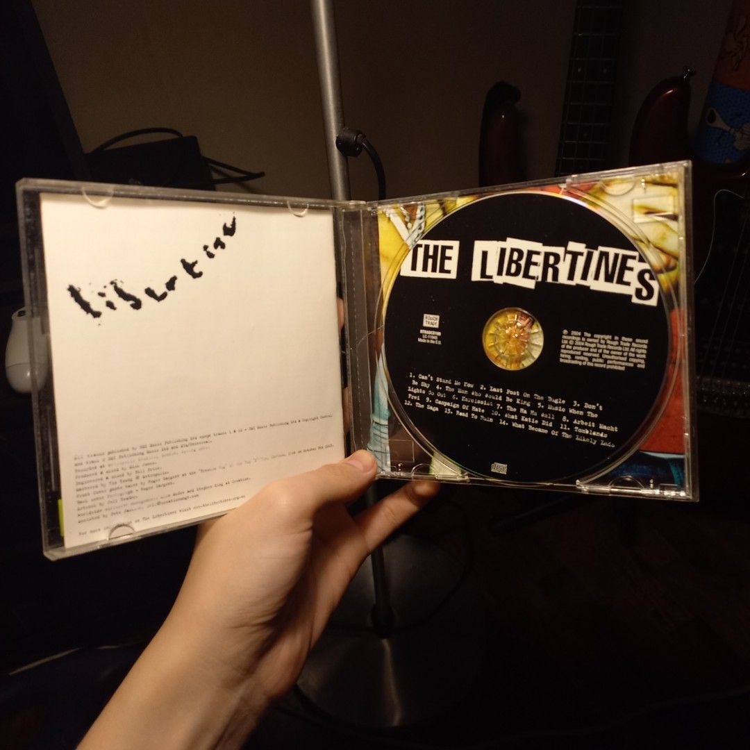 The Libertines - The Libertines CD (Category: CDs & DVDs) located in Las Pinas. Submitted by jackaloop (Listing ID 1395659150, Image 3). Description: Near mint condition. Feel free to ask for more pictures! :-) JnT/Lalamove/Mcdonalds Taft Meetup.