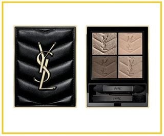 YVES SAINT LAURENT 聖羅蘭高訂皮革四色眼影盤 YSL COUTURE MINI CLUTCH EYESHADOW PALETTE #100 / #800 4G64235955579779110