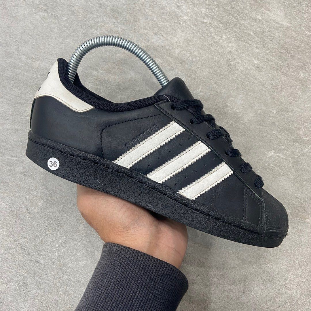 Sepatu Adidas Adidas Superstar Slip On Black Uk Sepatu Lari Wanita