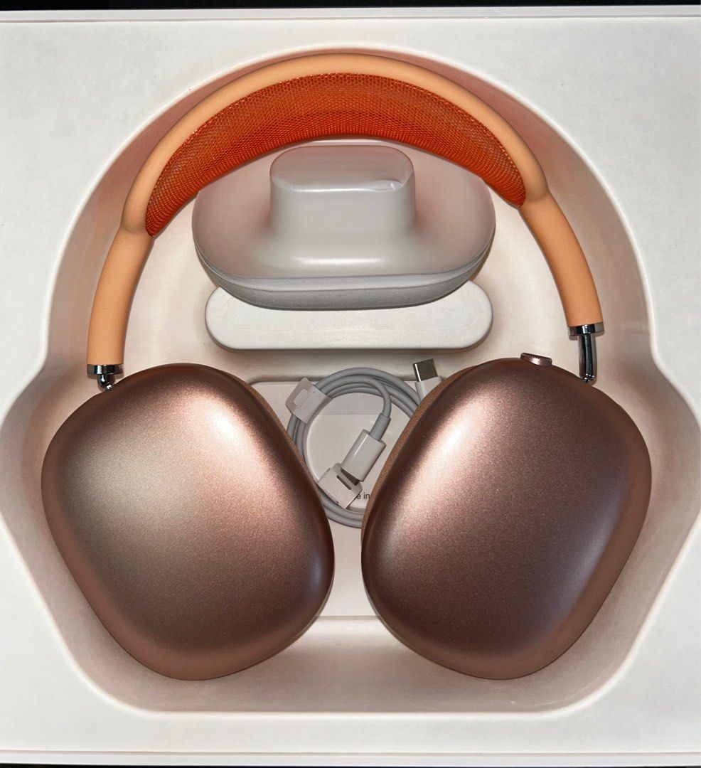 Apple AirPods Max 第2世代(Type-c） オレンジ 美品 AirPods Max (2024年モデル) - オレンジ（MWW73ZA）/Apple| au
