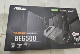asus be6500 wifi7 rounter 有單 有保養64245835470723110