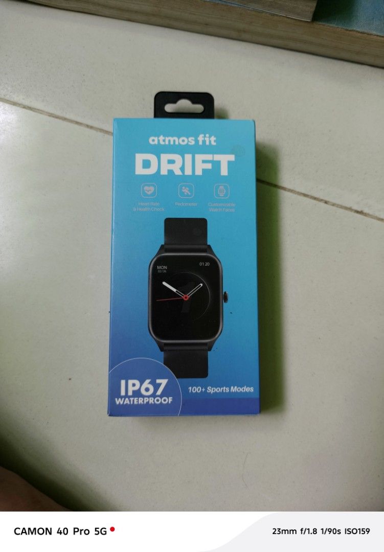 Atmos Fitwatch Atmos Fit Drift Smartwatch, Mobile Phones & Gadgets, Wearables & Smart ...