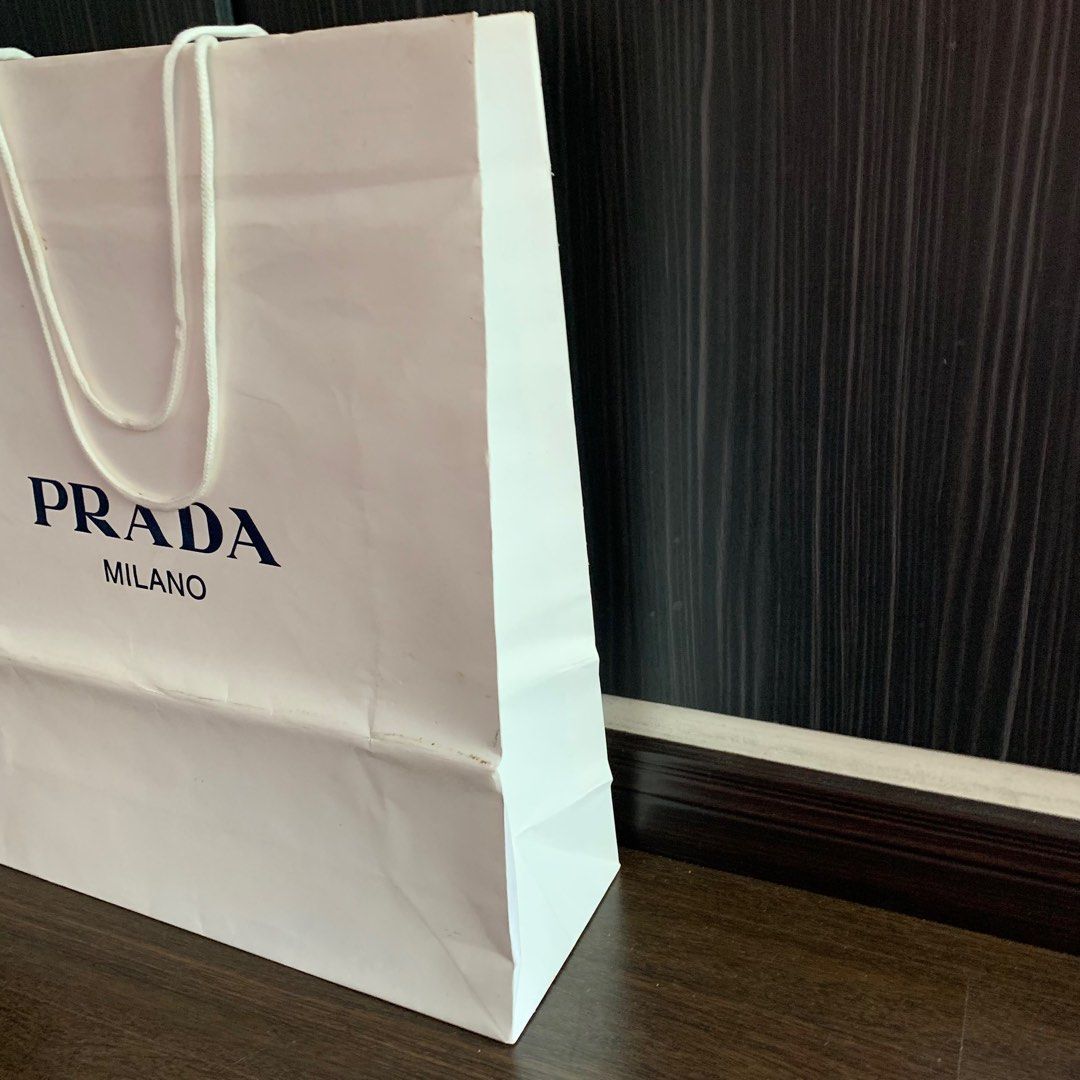 Big Prada Paperbag (Category: Luxury Bags & Wallets) located in Manila. Submitted by thekidshop (Listing ID 1390726584, Image 2). Description: Big size .