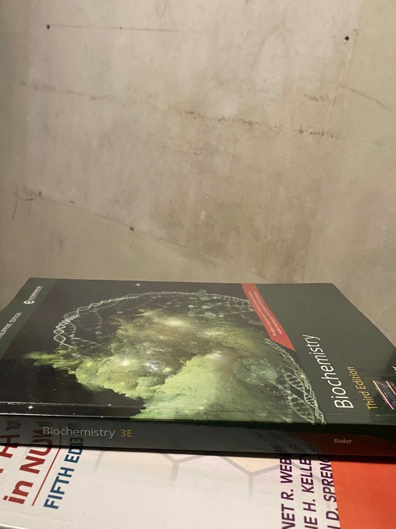 Biochemistry 3rd Edition | By: H. Stephen Stoker (Category: Textbooks) located in Mexico. Submitted by booksellfff (Listing ID 1390629260, Image 3). Description: - with removable plastic covers - without highlights, notes, and signature - no issue - message me for more concerns.