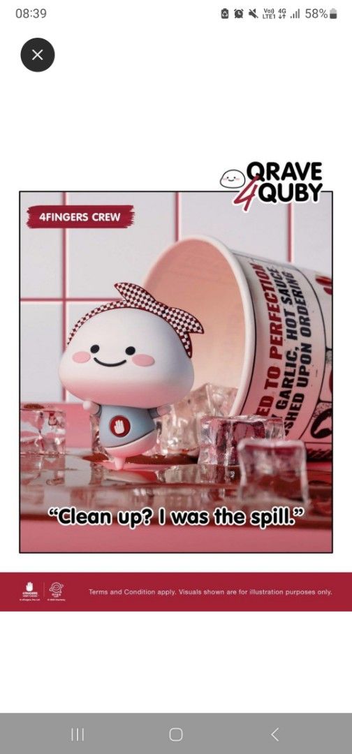 BN Qrave 4 Quby 4Fingers Crew Figure, Hobbies & Toys, Toys & Games on ...