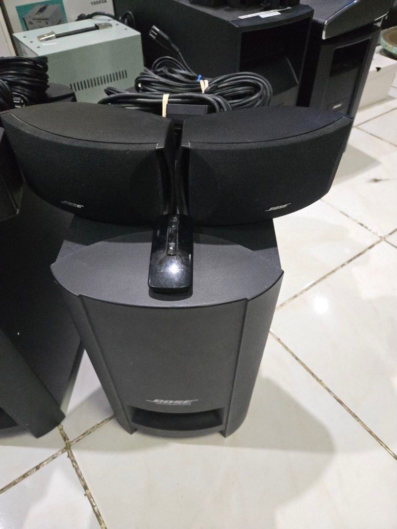 Bose Home Theatre (Category: Soundbars, Speakers & Amplifiers) located in Cebu City. Submitted by cheapfinds2.0 (Listing ID 1390650914, Image 1). Description: New Stocks Bose Home theater speakers. Bose S1 pro plus good as new for only 45k with box Bose Cinemate Series II with controller 220v for only 17k Bose Acoustimass 10 Series V with Yamaha receiver for only 45k with step down transformer to convert 220v Bose Lifestyle PS28 ll for only 35k B