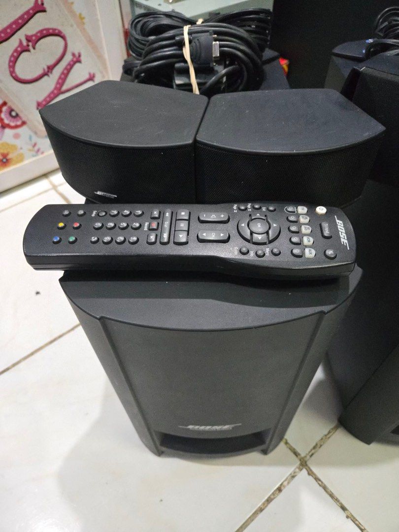 Bose Home Theatre (Category: Soundbars, Speakers & Amplifiers) located in Cebu City. Submitted by cheapfinds2.0 (Listing ID 1390650914, Image 2). Description: New Stocks Bose Home theater speakers. Bose S1 pro plus good as new for only 45k with box Bose Cinemate Series II with controller 220v for only 17k Bose Acoustimass 10 Series V with Yamaha receiver for only 45k with step down transformer to convert 220v Bose Lifestyle PS28 ll for only 35k B