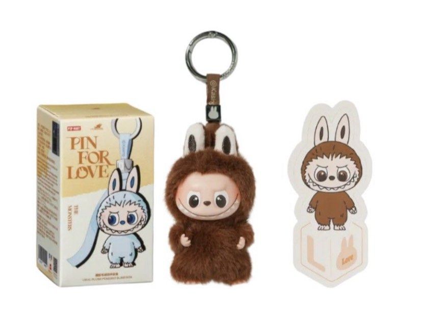 ラブブ 1ピース THE MONSTER PIN FOR LOVEシリーズ（A-M）1