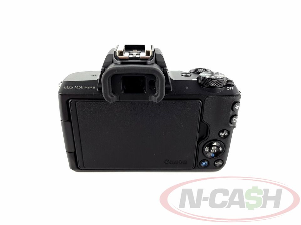 Canon EOS M50 Mark II 15-45 Kit (Category: Cameras) located in Makati City. Submitted by luxury_by_ncash_2 (Listing ID 1390691730, Image 2). Description: N-Cash Pawnshop "Instant Cash for Bags, Watches, Cars, and Electronics" https://www.ncash-pawnshop-philippines.com/ Canon EOS M50 Mark II 15-45 Kit Perfect working condition Appearance is 9 out of 10 Camera comes with Canon 15-45mm Lens, original battery, Canon battery charger and neck strap PHP