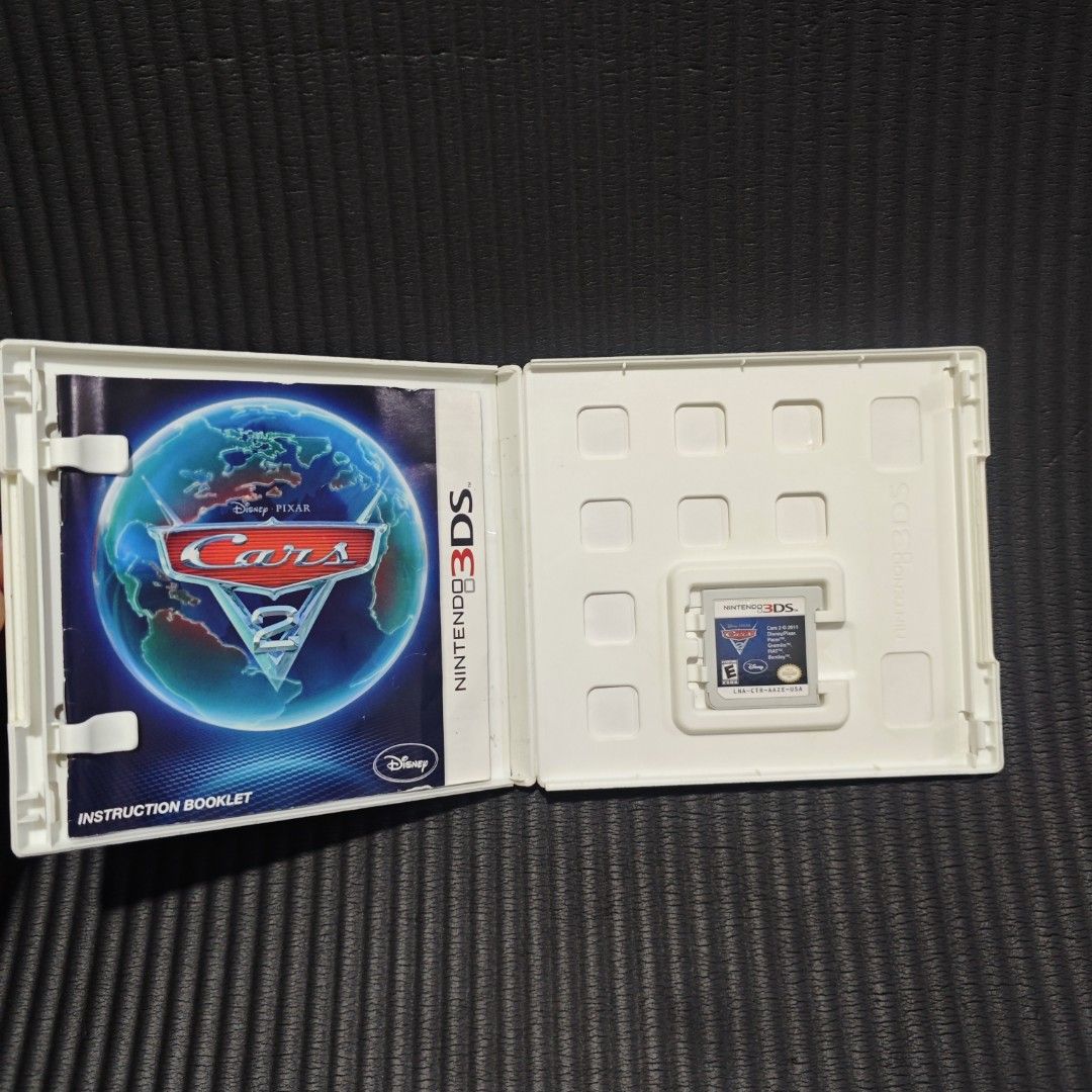 Cars 2 3DS Game (Category: Nintendo) located in Quezon City. Submitted by shopme_gadget30 (Listing ID 1390750141, Image 3). Description: kindly read the details first for sale fixed price good Condition tested and working With case and game card with Manual compatible to Nintendo 3DS usa region Shoopppppeee —,✅ can check out pm for the linnnkkk (If shoopppee check out, price is higher because of shooppppeee deduction qc area meet up: sm north shi
