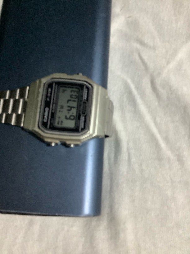 Casio F-91w authentic (Category: Men's Watches) located in Baguio. Submitted by agozun61 (Listing ID 1390708244, Image 2). Description: Quartz authentic good running condition .