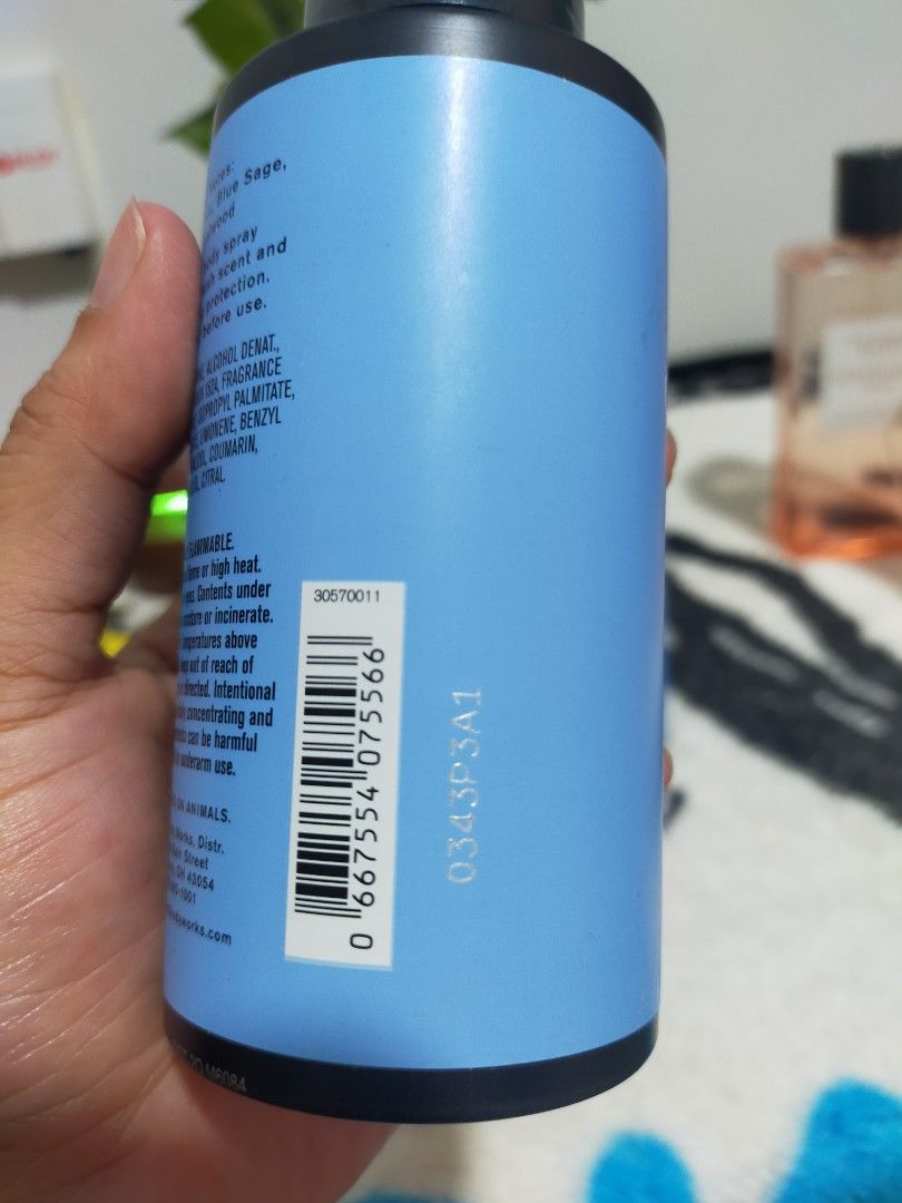 Clean Slate and Graphite Body Spray 104g (Category: Body Care) located in Cavite. Submitted by care20 (Listing ID 1390723514, Image 3). Description: bath and body works body spray Men's collection Sell per bottle clean slate and graphite.