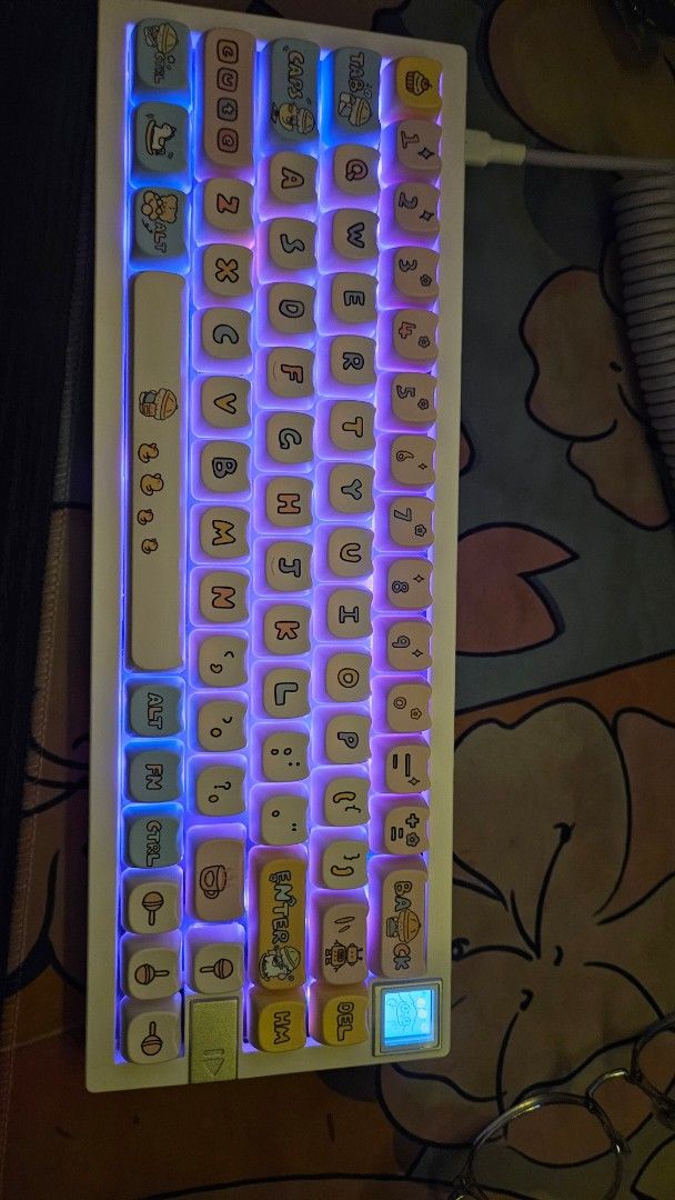 Custom Gaming Mechanical keyboard 65%460940161529292800
