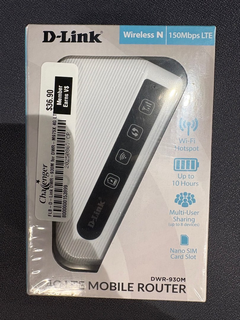 D-Link 4G Mobile Router / Pocket WiFi, Computers & Tech, Parts ...