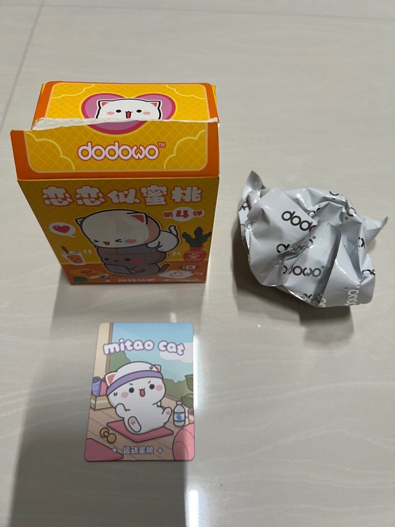 Dodowo Mitao Cat Blind Box Figure, Hobbies & Toys, Toys