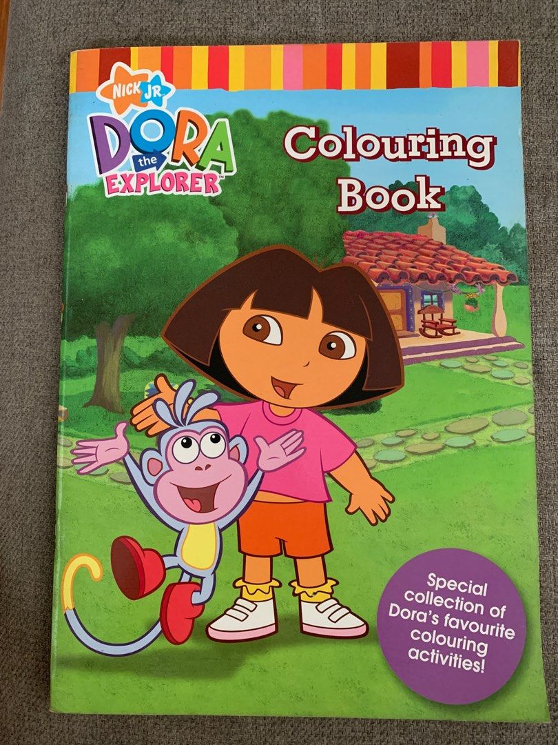 Dora the Explorer Book bundle (Category: Children's Books) located in Santa Rosa. Submitted by gandahappylife (Listing ID 1390628003, Image 2). Description: 2 new coloring book (8.5” x 12.5”)n 2 preloved storybooks (flat books) Free Dora and friends poster.