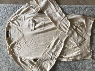 DSQUARED2 米色V領毛衣64235363463171110