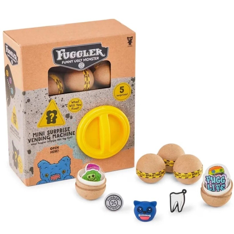 [Fuggler][Mini Surprise Vending Machine][UK] #放克牙寶 #FunnyUglyMonster ...