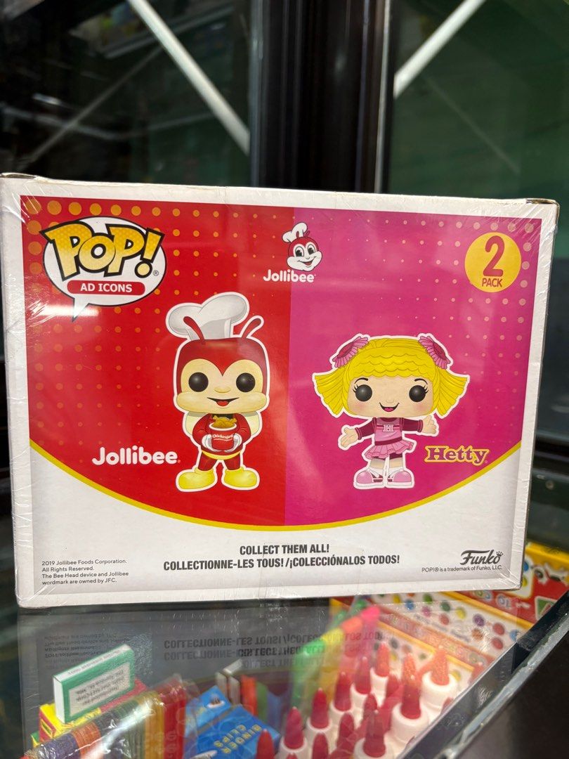 Funko Jollibee & Hetty Spaghetti (Category: Designer & Blind Box Toys) located in Quezon City. Submitted by treshermanasonlineshoppe (Listing ID 1390717168, Image 3). Description: 📌 Please Read Before Messaging: I appreciate serious buyers only. ❗ No lowballers – prices are already reasonable. ❗ No excessive questions – if you’re not ready to buy, please don’t waste time. ❗ All photos are posted – kindly refrain from asking for more. Thanks for 