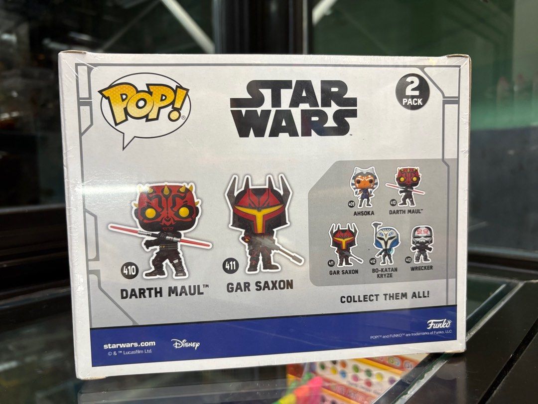 Funko Star Wars Darth Maul & Gar Saxon (Category: Figurines & Statues) located in Quezon City. Submitted by treshermanasonlineshoppe (Listing ID 1390706118, Image 3). Description: 📌 Please Read Before Messaging: I appreciate serious buyers only. ❗ No lowballers – prices are already reasonable. ❗ No excessive questions – if you’re not ready to buy, please don’t waste time. ❗ All photos are posted – kindly refrain from asking for more. Thanks for 