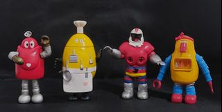 Lot De 5 Mini Figurines Bandai - Ganbare!! Robocon HG Gashapon PART1 - Neuf Scellé