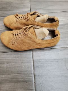 Hush Puppies 棕色麂皮鞋64206601673474110