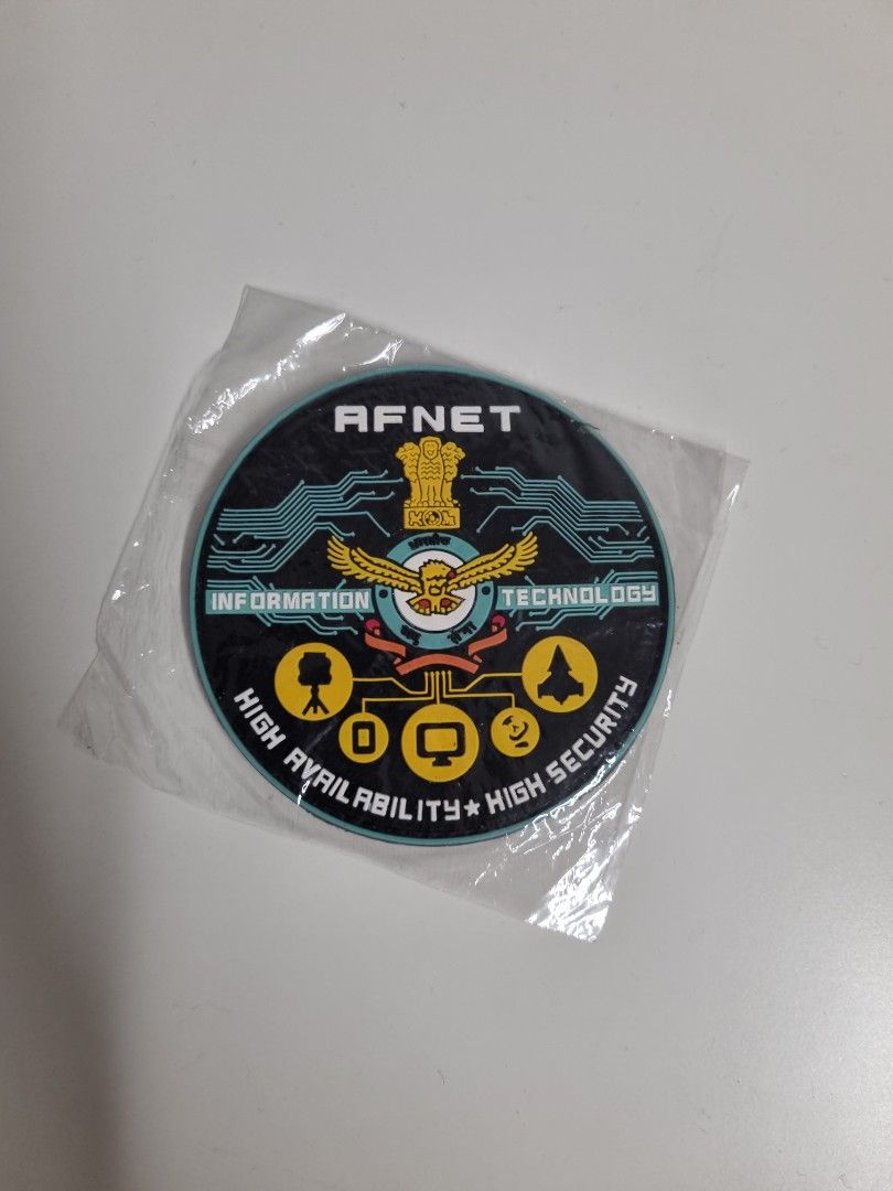 Indian Air Force AFNET patch, Hobbies & Toys, Memorabilia ...
