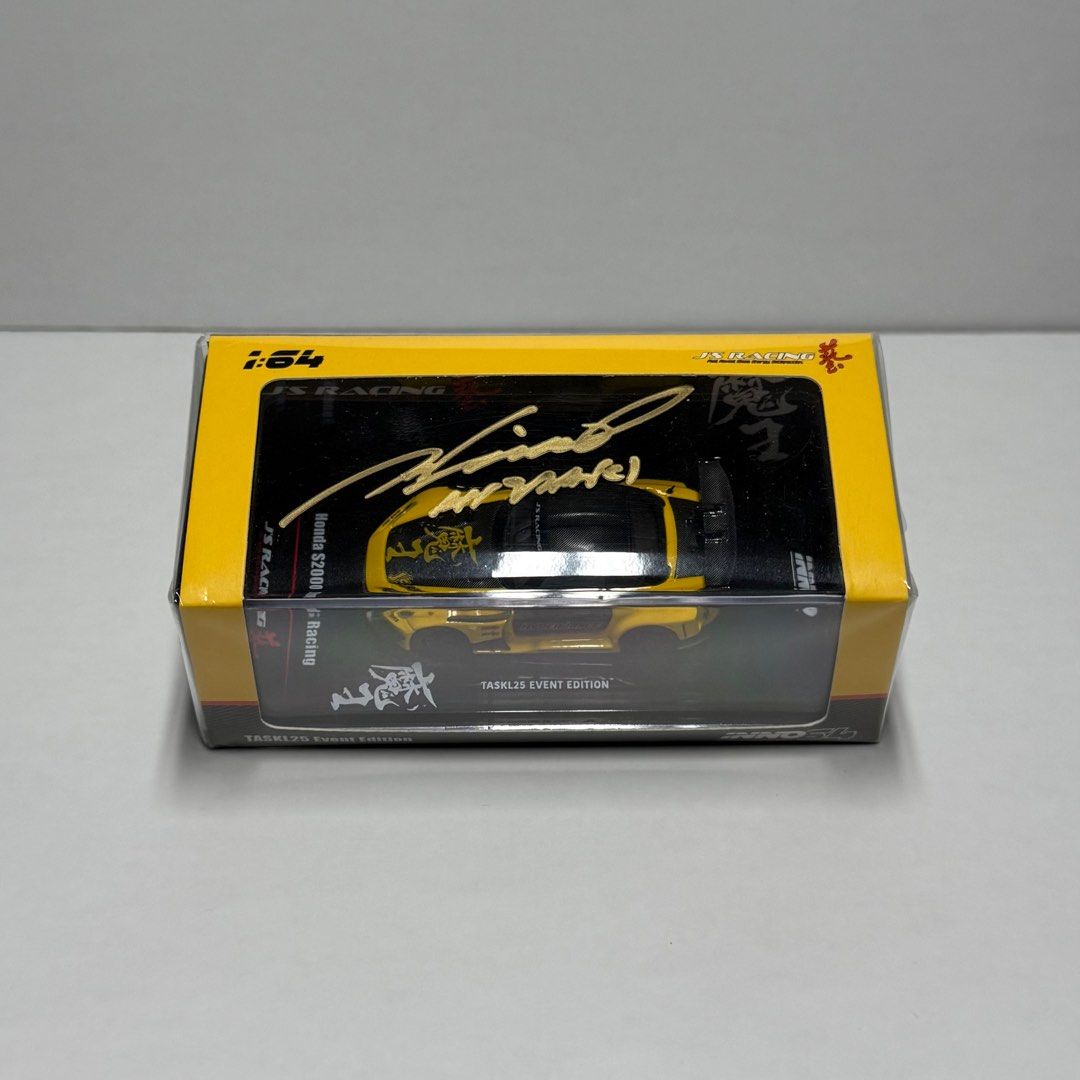 Inno64 TASKL25 Event Edition Honda S2000 J's Racing Signed 1/64