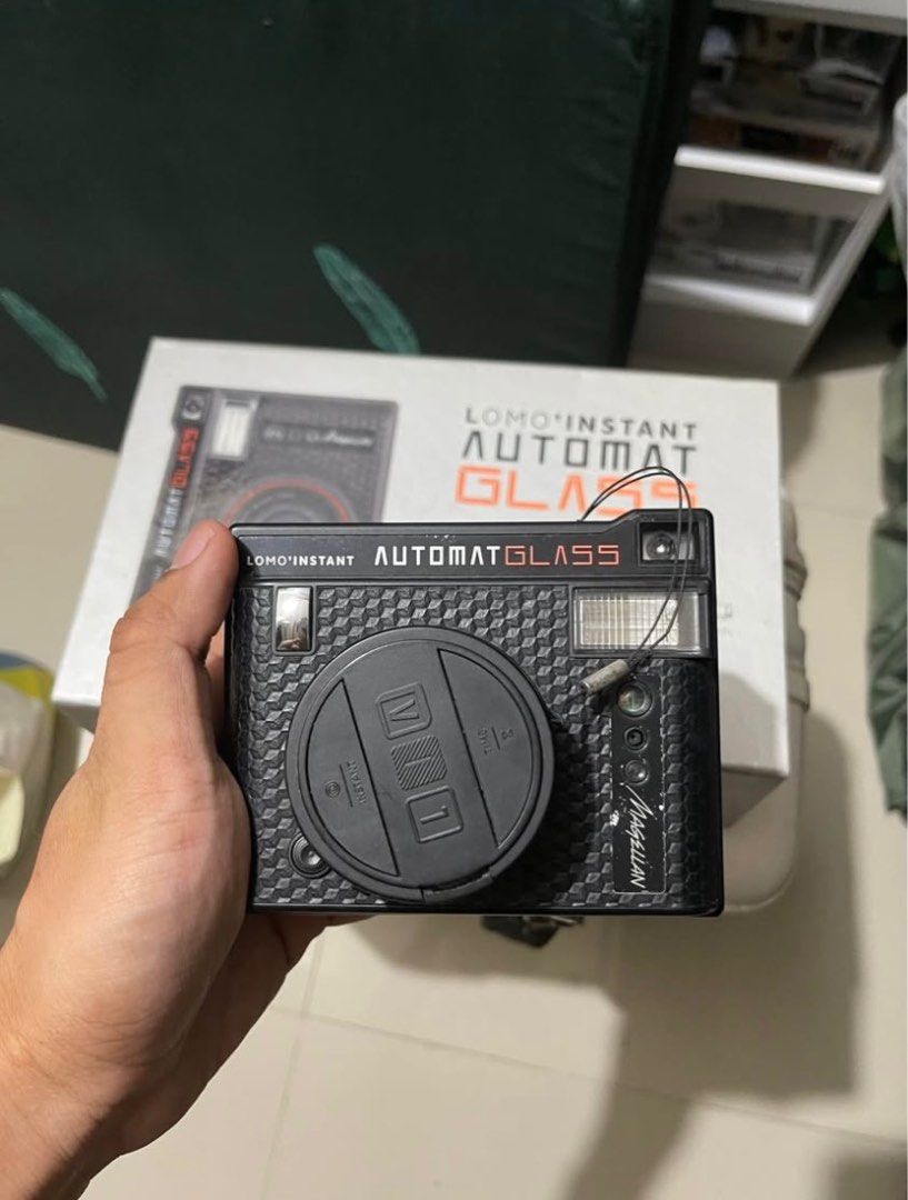LOMO INSTANT AUTOMATIC GLASS MAGELLAN (Category: Cameras) located in Quezon City. Submitted by rapsduino25-80075 (Listing ID 1390635392, Image 2). Description: Selling my LOMO INSTANT AUTOMATIC GLASS MAGELLAN For 5800 only. No issue, flash is also working Camera specs: Instant Film Format: Fujifilm Instax Mini Focal Length: 21 mm & Close-up Attachment Multiple Exposure: Yes Auto Exposure: Advanced Auto Exposure Available Apertures: f4.5, f22 Batt
