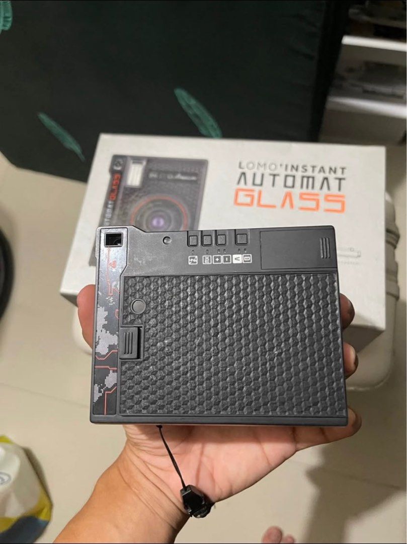 LOMO INSTANT AUTOMATIC GLASS MAGELLAN (Category: Cameras) located in Quezon City. Submitted by rapsduino25-80075 (Listing ID 1390635392, Image 3). Description: Selling my LOMO INSTANT AUTOMATIC GLASS MAGELLAN For 5800 only. No issue, flash is also working Camera specs: Instant Film Format: Fujifilm Instax Mini Focal Length: 21 mm & Close-up Attachment Multiple Exposure: Yes Auto Exposure: Advanced Auto Exposure Available Apertures: f4.5, f22 Batt