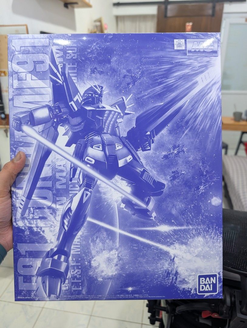 MG 1/100 Gundam F91 Harrison Madin Custom (Category: Gundam & Model Kits) located in Binan City. Submitted by TheGeekyHusband (Listing ID 1371720120, Image 2). Description: ❗️❗️PLEASE READ FIRST❗️❗️ 🤖🤖🤖ON-HAND🤖🤖🤖 Premium Bandai Brand new, unbuilt MG Gundam F91 Harrison Madin Custom To reserve - 500 MoP: Bank Transfer, Gcash, Maya Item is located in Biñan Same day shipping (Grab/Lalamove) Ship via LBC Can arrange meetup in Ortigas (Every Thu