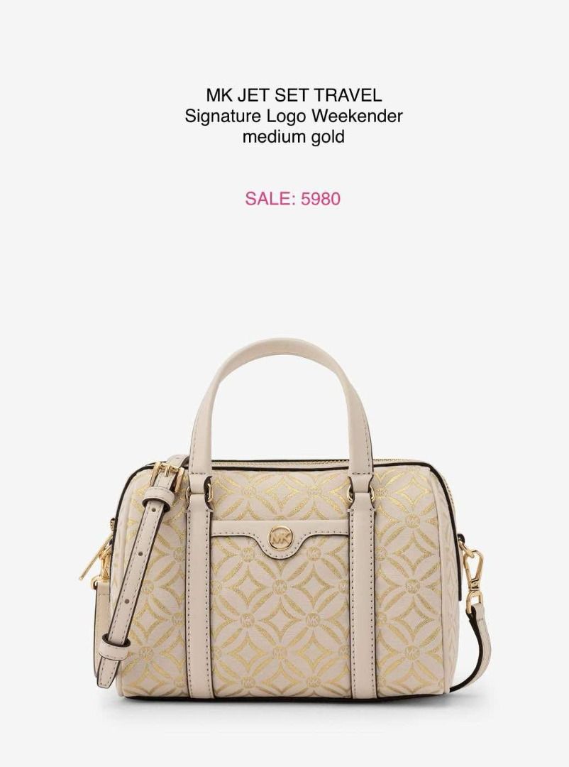 MK Jet Set Travel Bag (Category: Luxury Bags & Wallets) located in General Mariano Alvarez. Submitted by mihabubotz (Listing ID 1390679446, Image 1). Description: 100% Authentic Purchases from US Please message me for more pictures and details.