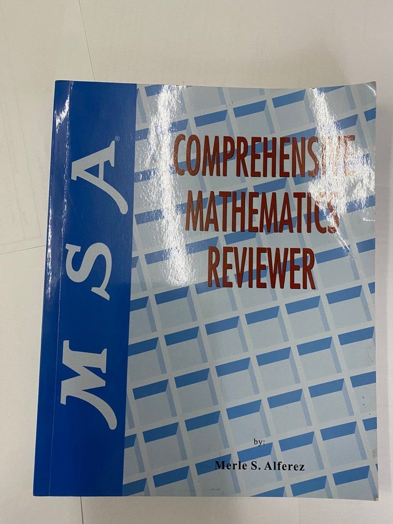 MSA CET/CAT Reviewer Set - 3books (Category: Textbooks) located in San Manuel. Submitted by titastreasures (Listing ID 1390647333, Image 3). Description: MSA Reviewer - College Entrance Test College Admission Tests UST. Ateneo, De Lasalle.