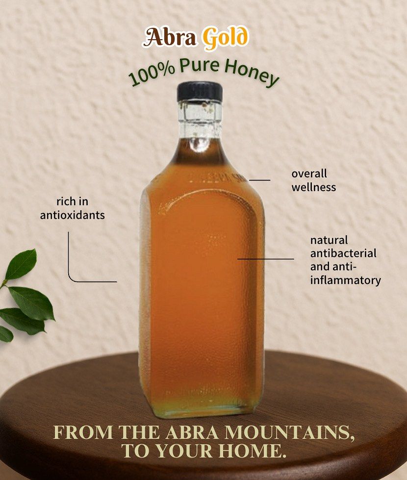 On-hand Pure Wild Honey from Abra (Category: Health Food, Drinks & Tonics) located in Quezon City. Submitted by jnapreloved (Listing ID 1390782010, Image 2). Description: Pure Wild Honey from Abra 4x4 bottle (700ml) Loc: Cubao near Gateway.
