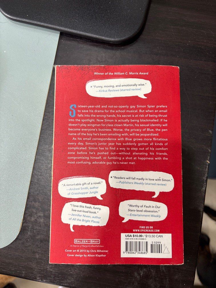 Simon vs. The Homo Sapiens Agenda (Category: Storybooks) located in Quezon City. Submitted by audreymz (Listing ID 1390633969, Image 2). Description: Lightly used Minimal wear and tear.