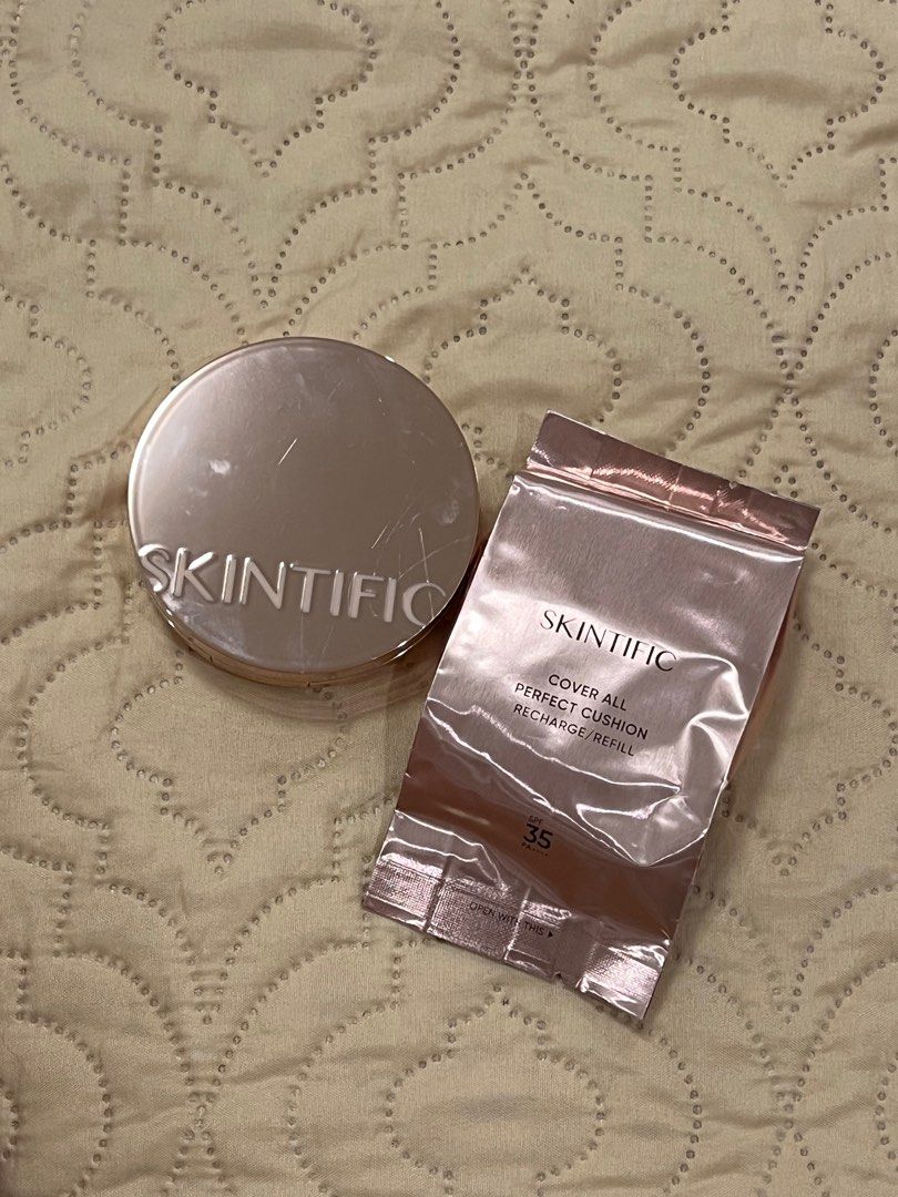 Skintific Cushion in Ivory (Category: Makeup) located in Paranaque City. Submitted by ntlfrc (Listing ID 1390640837, Image 1). Description: Refill is still sealed! .