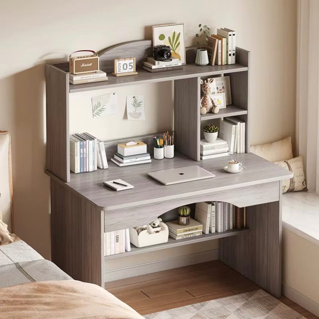 study-desk-with-storage-shelf-writing-desk-with-overhead-bookshelf