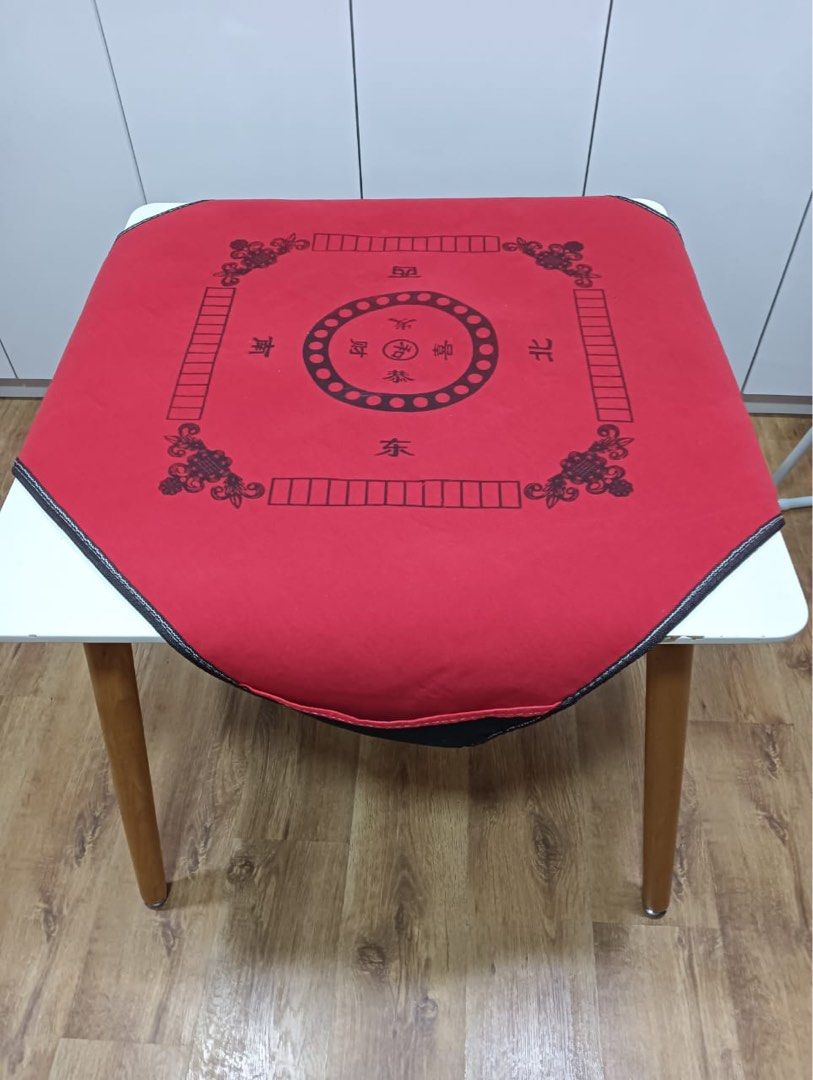 Table (Category: Tables & Sets) located in Singapore. Submitted by BigMonk (Listing ID 1390666546, Image 3). Description: Table . With Mahjong Mat Size 90cm x 90cm Good condition Well used . Self collection .