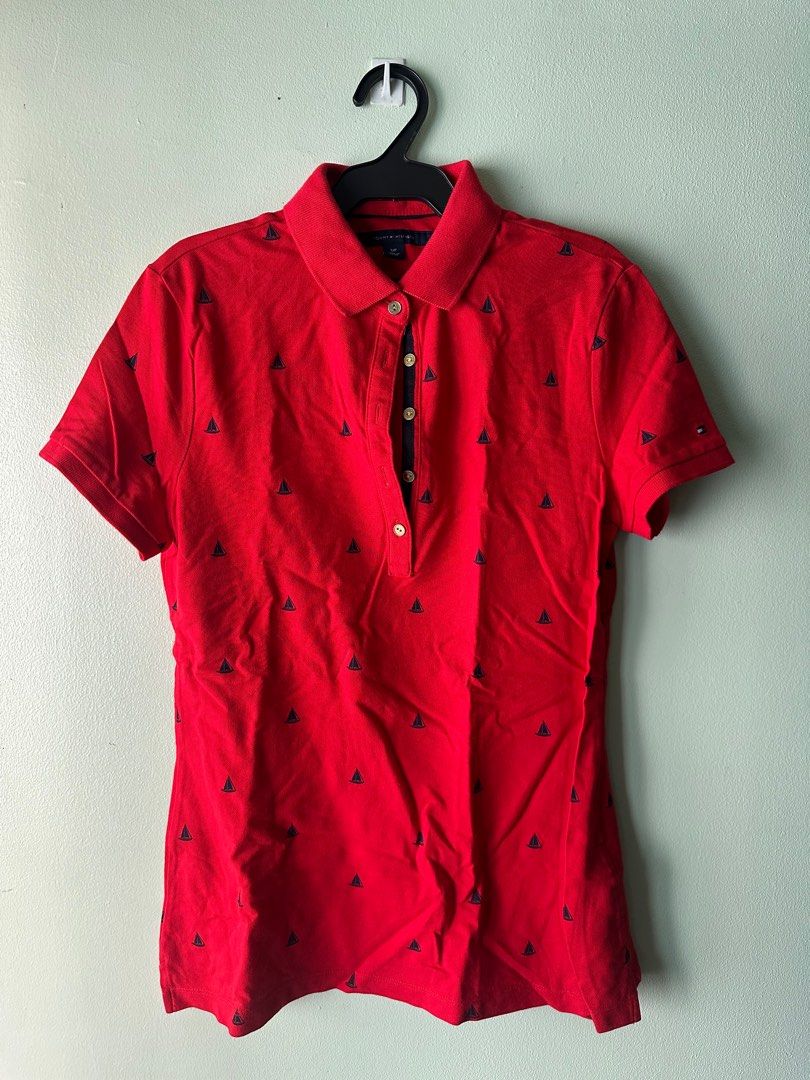 Tommy Hilfiger Red Polo Shirt (Category: Shirts) located in Quezon City. Submitted by hugosims (Listing ID 1390638233, Image 1). Description: .