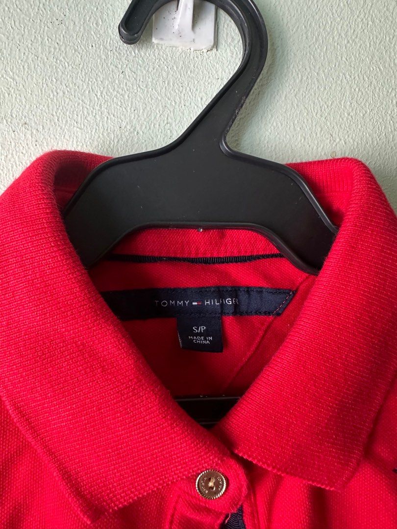 Tommy Hilfiger Red Polo Shirt (Category: Shirts) located in Quezon City. Submitted by hugosims (Listing ID 1390638233, Image 2). Description: .