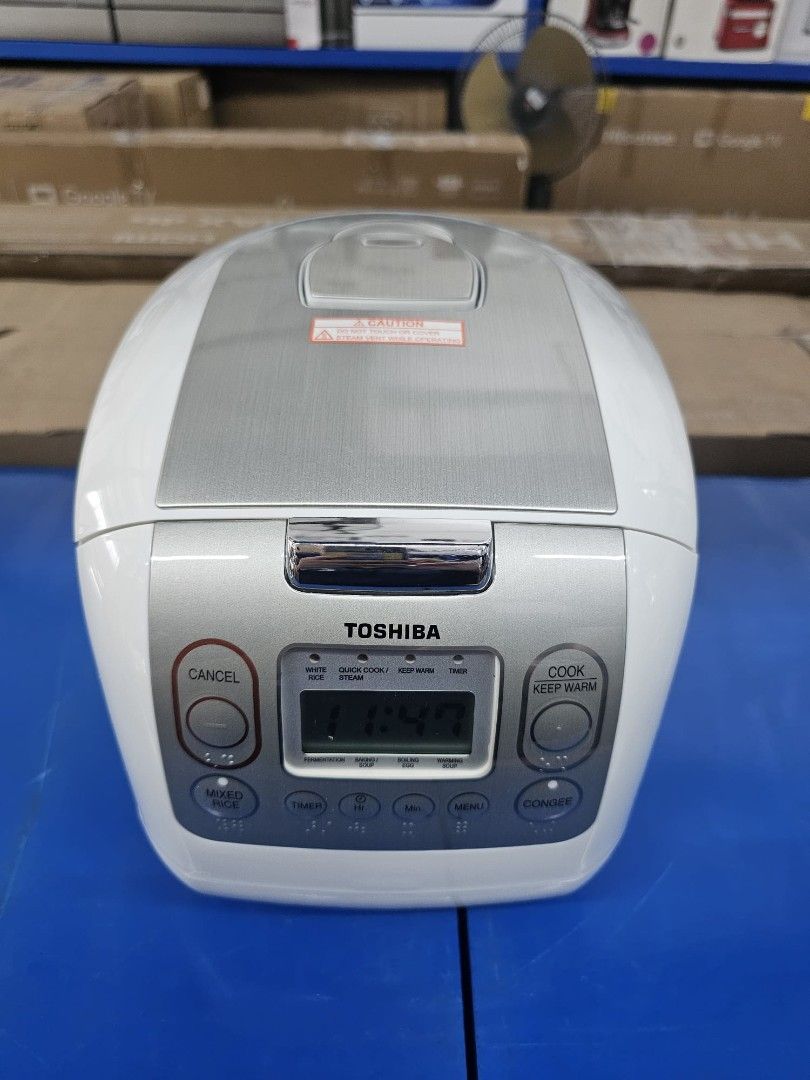 🔥TOSHIBA RC10NMFEIS RICE COOKER (1L) Display Set, TV & Home Appliances ...