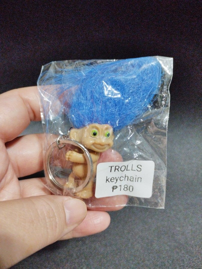 Trolls keychain/bagcharm (Category: Character Goods) located in Manila. Submitted by krystalchewey_ (Listing ID 1390652695, Image 1). Description: Bnew Actual Photo Posted 180php.